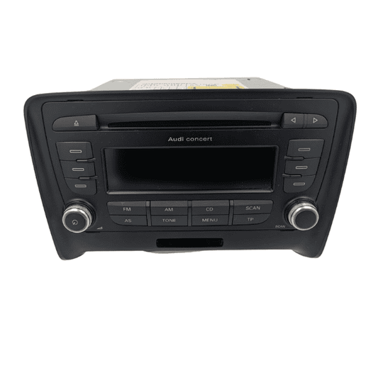 Audi TT 8J 1.8 TFSI 2014 RHD Concert Radio Head Unit (second hand) - 8J0035186Q