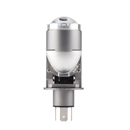 Headlight LED Globes H4 with Projector Lens - Set of 2