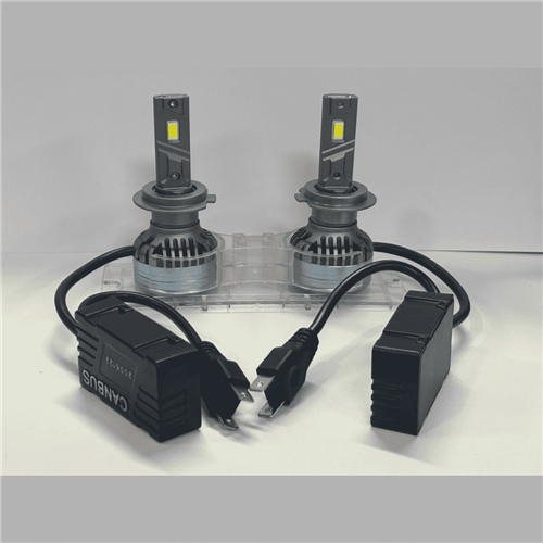 D18 H7 LED Headlight 55W Canbus Bulbs - Set of 2
