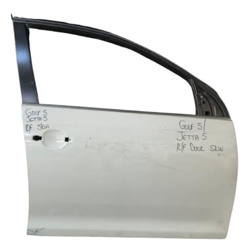VW Golf V Right Front Door Shell Assembly with Window Regulator
