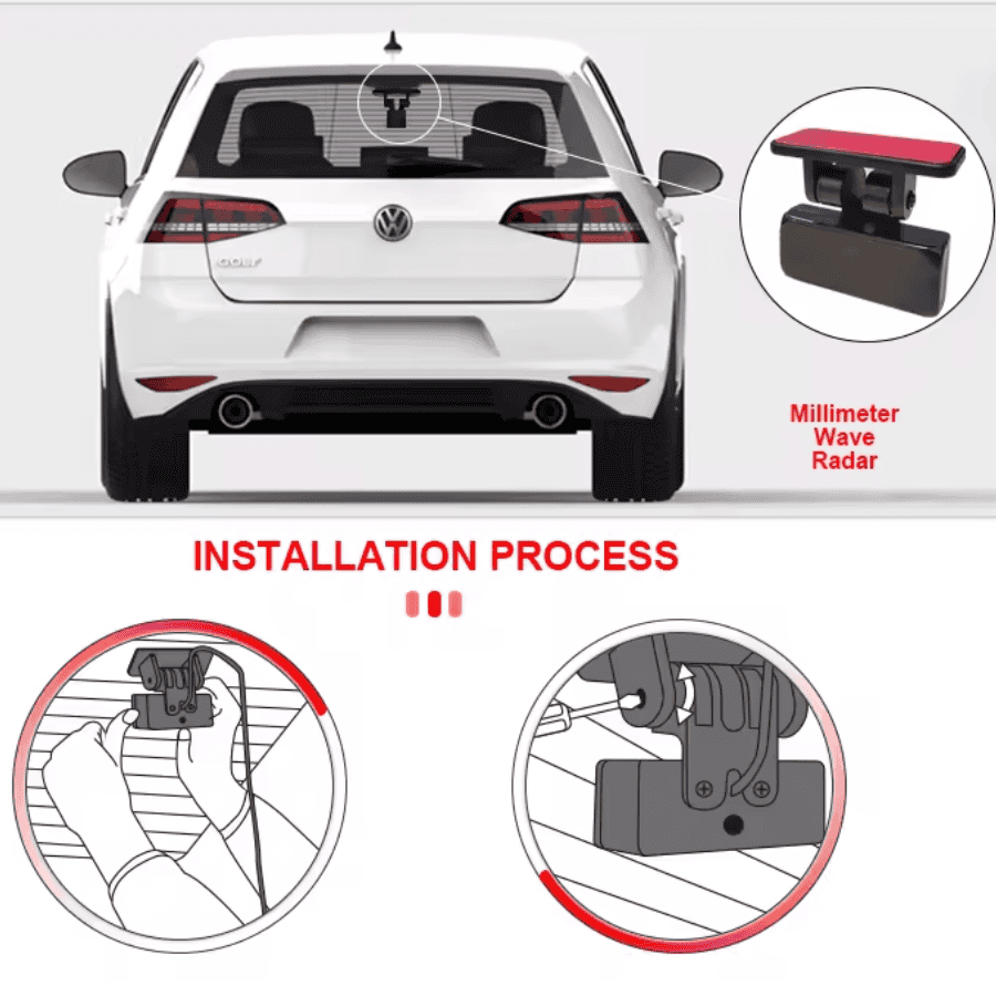 Car Blind Spot Sensor System