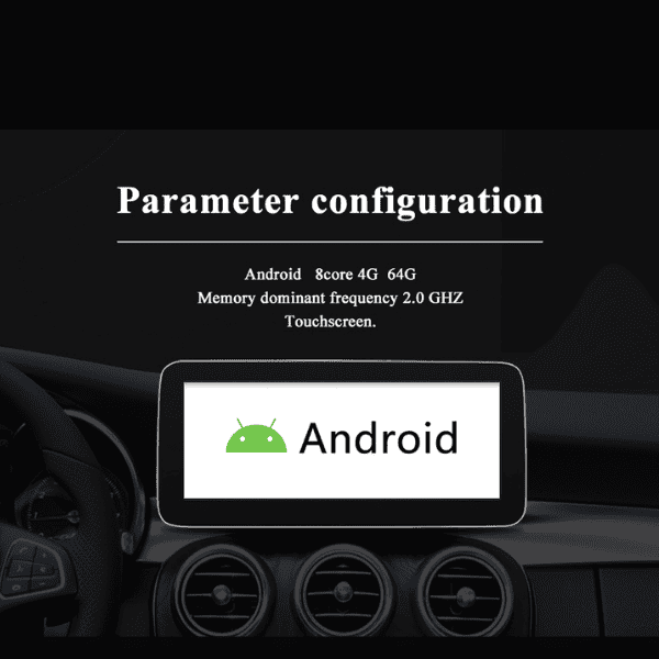 Mercedes C Class 10.25" W205 Android Navigation Infotainment Unit with CarPlay Android Auto