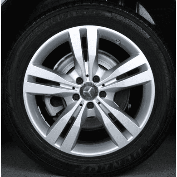 Mercedes Centre Wheel Hub Cap 75mm - Single Dark Blue
