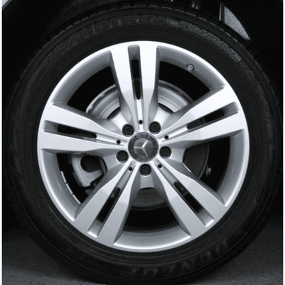 Mercedes Centre Wheel Hub Cap 75mm - Single Dark Blue