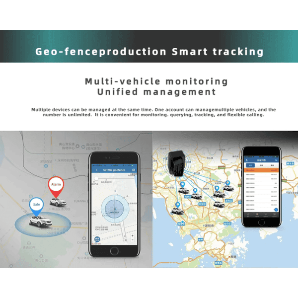 OBD 4G GPS Tracker - No Subscription Needed