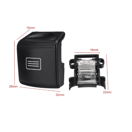 Mercedes W204 Sunroof Switch Button (Black) - 21290010239051