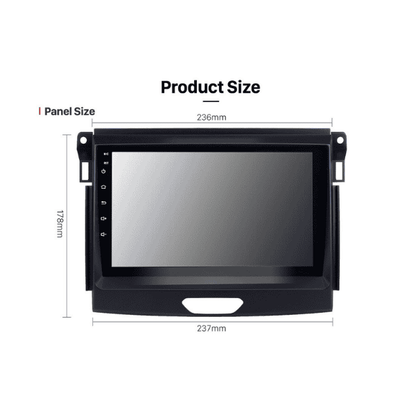 Ford Ranger Everest T7  (2016-2019) 9" Full Touch GPS Android Navigation CARPLAY Android auto