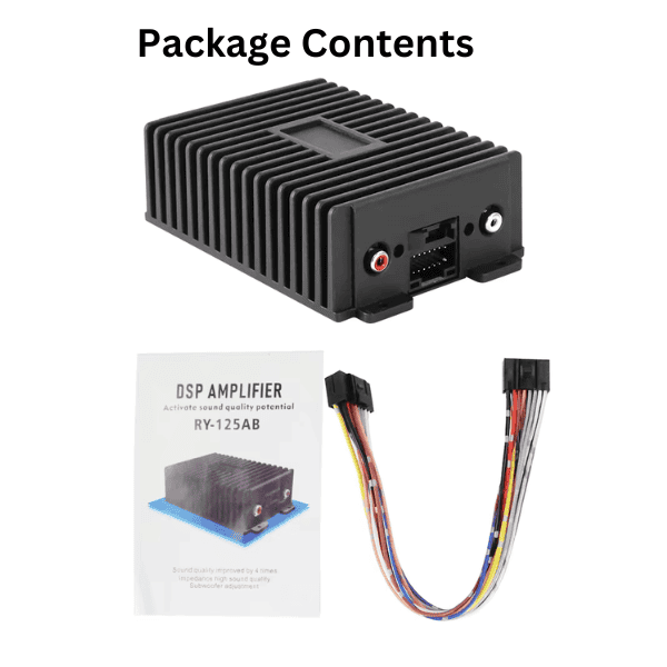 High-Powered MCX 4 Channel Amplifier compatible with Android Radios