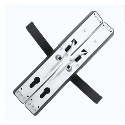 Smart Biometric Door Lock for Aluminum Doors - Black Color