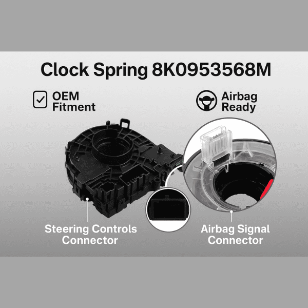Audi Steering Angle clock Spring Sensor - 8K0953568M