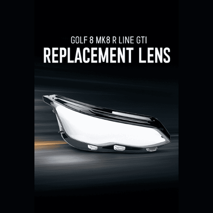 Golf 8 GTI Headlight Replacement Lens - Right Side