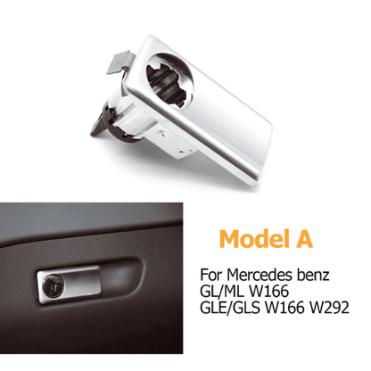 MERCEDES GLOVE BOX CUBBY HOLE HANDLE REPLACEMENT FOR W204 - Grey