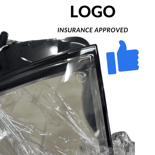 Mercedes Benz GLC W253 19-22 Headlight Replacement Lens WITH LOGO A2539068201DDZ - Right Side