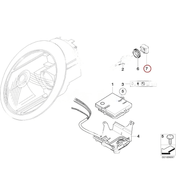 1307329076 XENON HEADLIGHT LIGHTER IGNITER