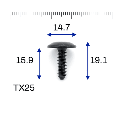 OEM replacement screws for VW and Audi (Set of 5) - N90775001