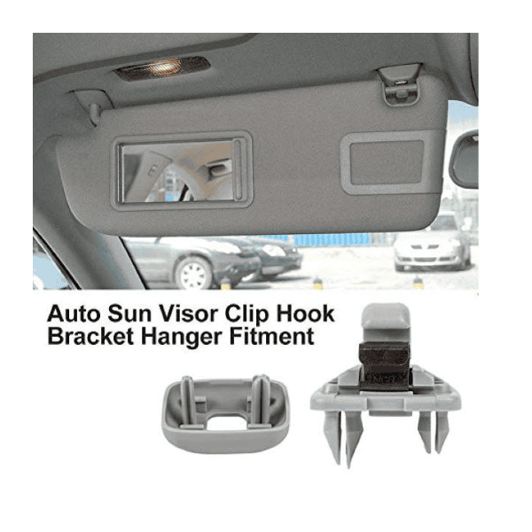 Sun Visor Holder Fix Bracket Clip for Audi Vehicles - A1, A3, A4, A5, Q3 &amp; Q5 - Beige