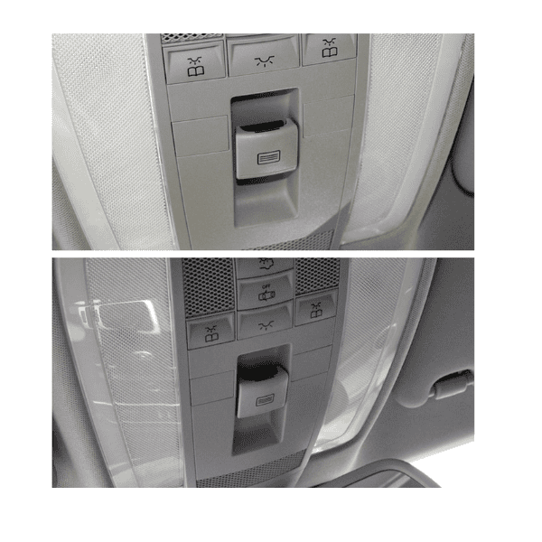 Mercedes W204 Sunroof Switch Button (Beige) - 21290010239051