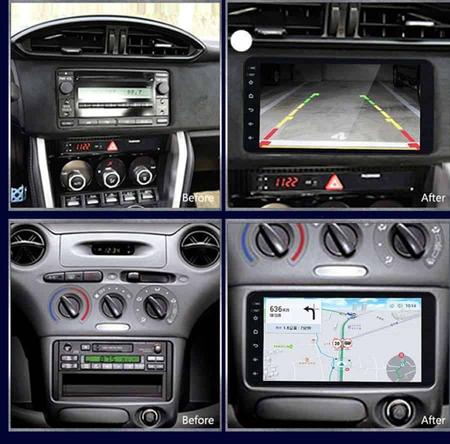 Universal Toyota Car 7 inch Android Multimedia Navigation System