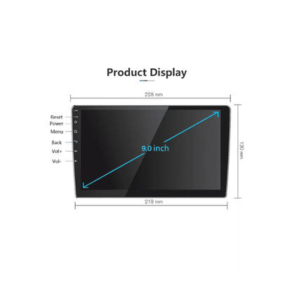 KIA RIO 12-14 ANDROID 9" NAVIGATION MULTIMEDIA CARPLAY/ANDROID AUTO UNIT