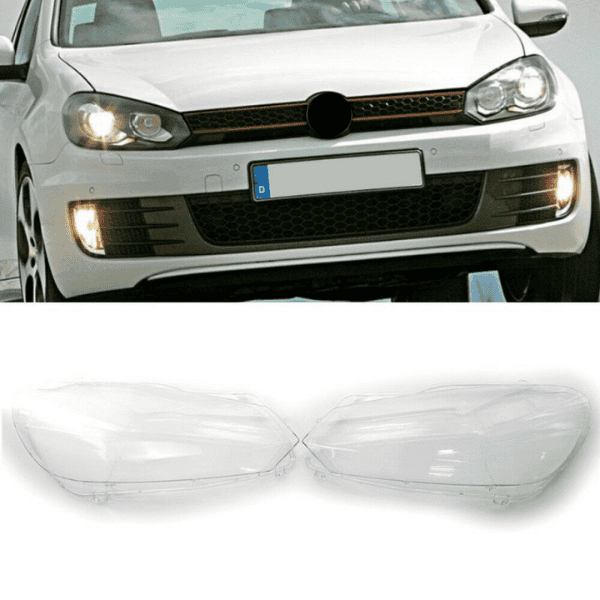 Headlight Lens Covers OEM For VW Golf 6 5K2941753DDDZ (2008-2012) - Left