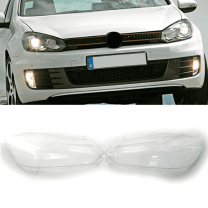 Headlight Lens Covers OEM For VW Golf 6 5K2941753DDDZ (2008-2012) - Left
