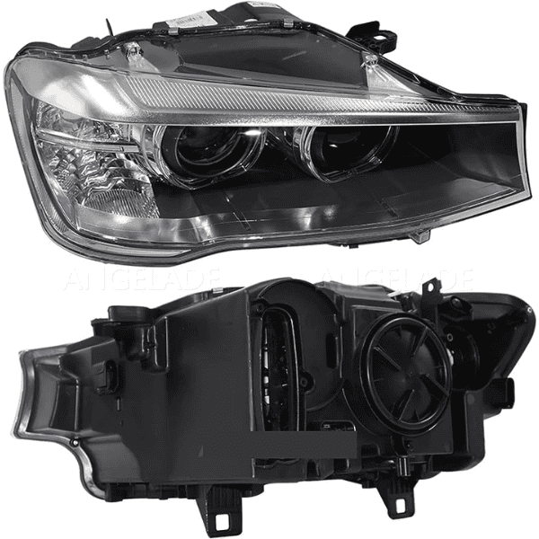 BMW X3 14-17 Xenon Headlight Shell 63117401132 - Right Side