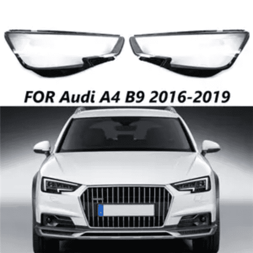 Audi A4 B9 Headlight Replacement Lens 8W0941005DDZ - Left Side