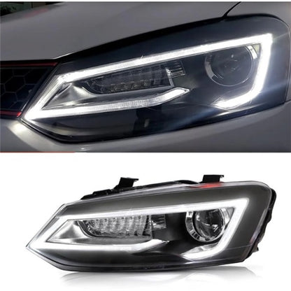 VW Polo 6 / Polo Vivo LED Projector Headlight Right Side/ Audi A3 Style - Second hand