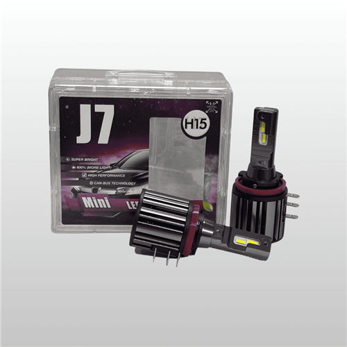 J7 H15 Canbus Wireless LED Headlight Bulbs - Set of 2
