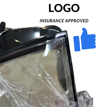 Mercedes Benz W156 GLA Headlight Replacement Lens WITH LOGO A1569063100 - Left Side
