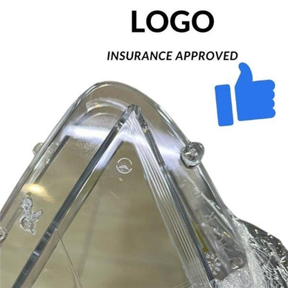 Headlight Lens for Mercedes C Class W204 11-14 WITH LOGO Right - A2048203639