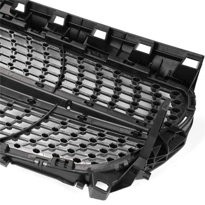 Mercedes Benz W117 CLA Class 2014-2016 Diamond Black Front Bumper Grill - 1178801503