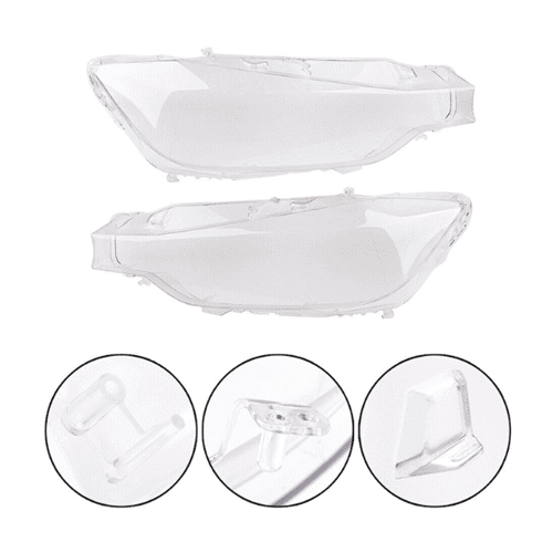 Headlight Lens Cover Replacement for BMW F30 &amp; F35 (2012-2016) Left - 741963304DDZ