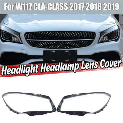 Mercedes Benz CLA W117 17-20 Headlight Replacement Lens A1179068900DDZ - Left Side