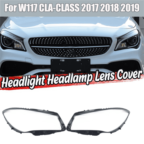 Mercedes Benz CLA W117 17-20 Headlight Replacement Lens A1179068900DDZ - Left Side