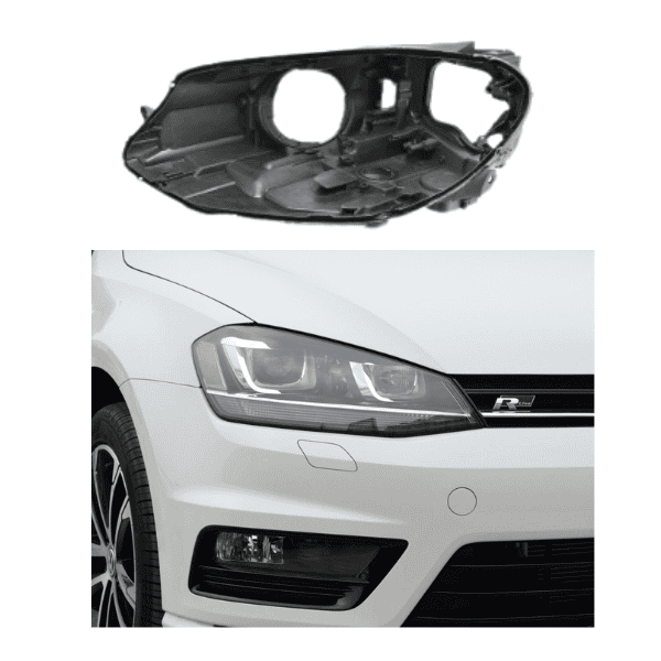 Golf 7 Headlight Back Cover Housing Replacement (2014-2017) Right - 5G2941751ADDK