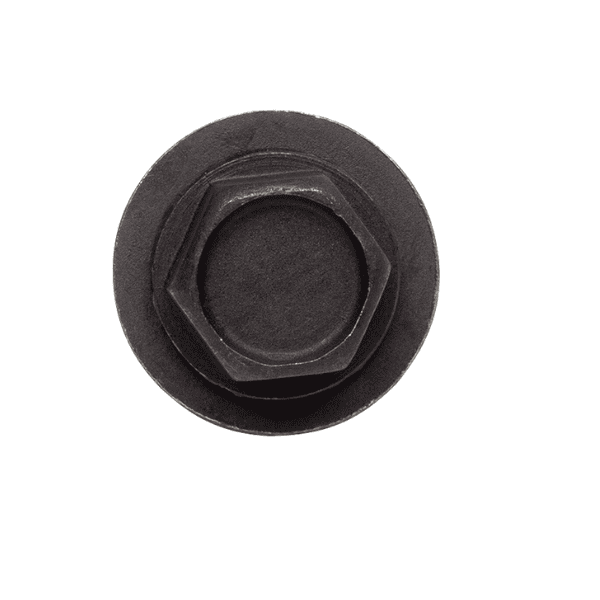 Hexagon head self tapping screw with washer black (M5 X 17) UNIVERSAL