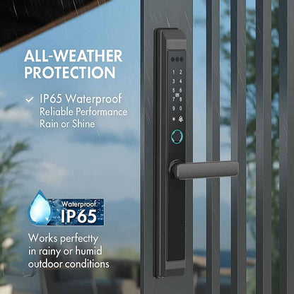 Alliminium Door Lock Tuya Upgraded 2025